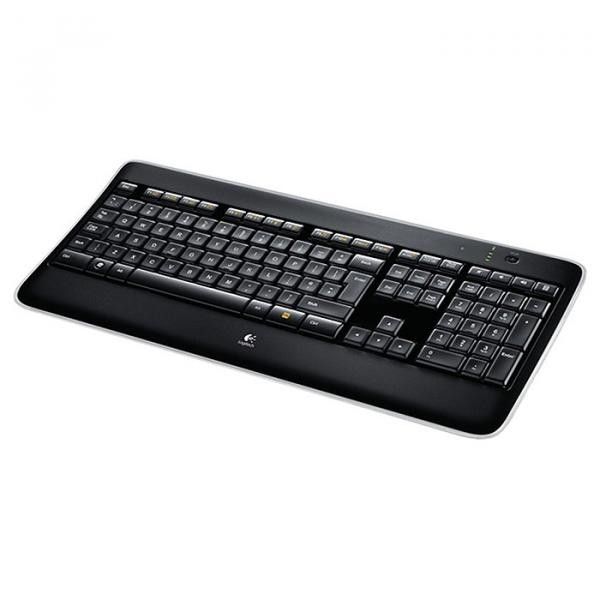 Акція на Клавіатура Logitech Wireless Illuminated K800 Black (920-002395) від Територія твоєї техніки - 3