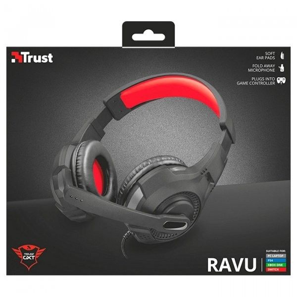 Гарнитура Trust GXT 307 Ravu Gaming Headset (22450) от Територія твоєї техніки на платформе USKIDKA - 4 Гарнитура Trust GXT 307 Ravu Gaming Headset (22450) от Територія твоєї техніки - 4