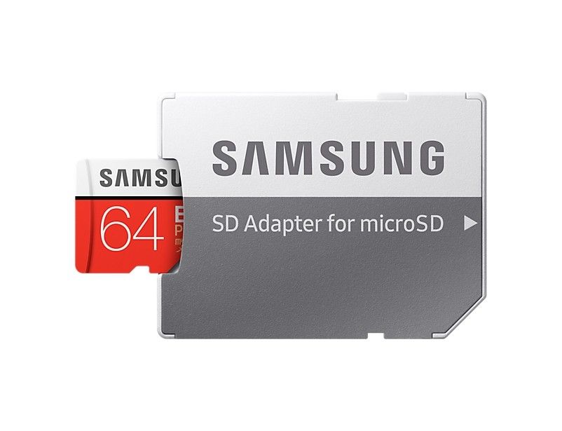 Акція на Карта пам'яті microSDXC 64GB EVO Plus UHS-I Class 10 (MB-MC64GA/RU) від Територія твоєї техніки - 2