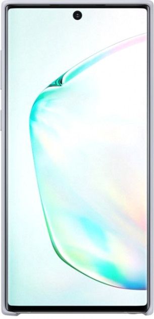 Акція на Накладка Samsung Silicone Cover для Samsung Galaxy Note 10 (EF-PN970TSEGRU) Silver від Територія твоєї техніки - 2