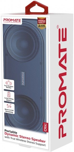 Акустическая система Promate Otic Navy Blue от Територія твоєї техніки на платформе USKIDKA - 4 Акустическая система Promate Otic Navy Blue от Територія твоєї техніки - 4