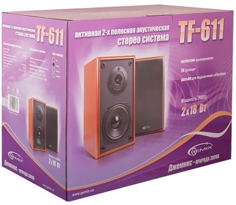 Акція на Акустична система Gemix TF-611 Cherry від Територія твоєї техніки - 5