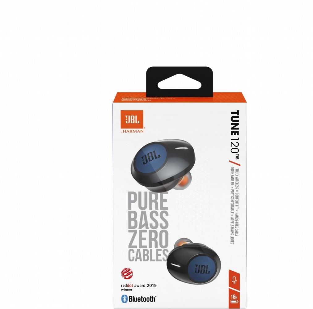 Акція на Навушники JBL TUNE 120 TWS (JBLT120TWSBLU) Blue від Територія твоєї техніки - 7