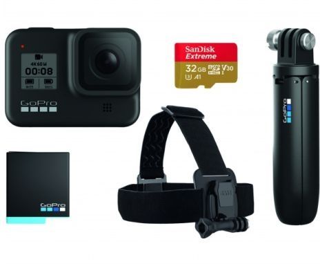 Акція на Екшн-камера GoPro HERO 8 Holiday Bundle (CHDRB-801) Black від Територія твоєї техніки - 3