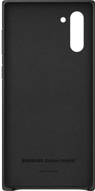 Акция на Чехол Samsung Leather Cover для Samsung Galaxy Note 10 (EF-VN970LBEGRU) Black от Територія твоєї техніки - 3