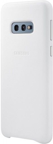 Акція на Панель Samsung Leather Cover для Samsung Galaxy S10e (EF-VG970LWEGRU) White від Територія твоєї техніки - 2