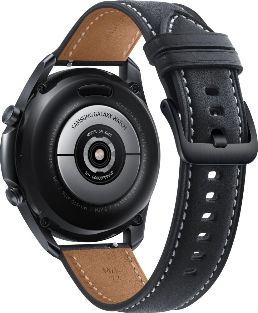 Акція на Смарт годинник Samsung Galaxy Watch 3 45mm (SM-R840NZKASEK) Black від Територія твоєї техніки - 4