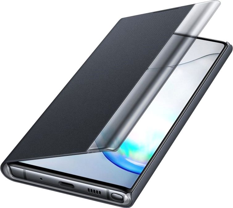 Акция на Чохол-книжка Samsung Clear View Cover для Samsung Galaxy Note 10 (EF-ZN970CBEGRU) Black от Територія твоєї техніки - 2