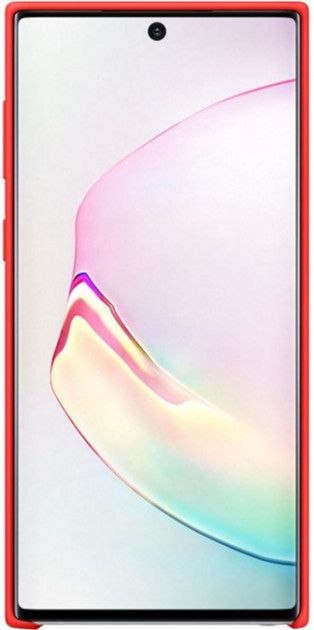 Акція на Накладка Samsung Silicone Cover для Samsung Galaxy Note 10 (EF-PN970TREGRU) Red від Територія твоєї техніки - 2