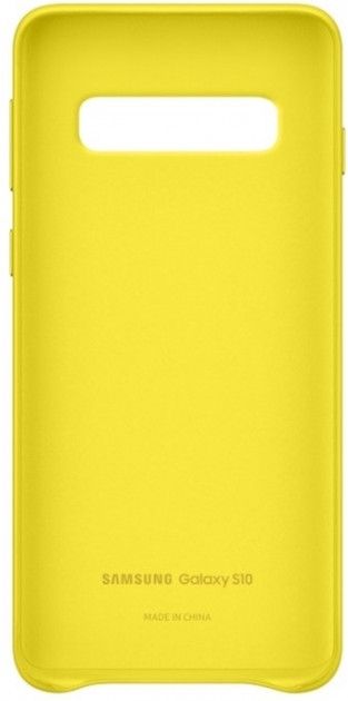 Панель Samsung Leather Cover для Samsung Galaxy S10 (EF-VG973LYEGRU) Yellow от Територія твоєї техніки на платформе USKIDKA - 4 Панель Samsung Leather Cover для Samsung Galaxy S10 (EF-VG973LYEGRU) Yellow от Територія твоєї техніки - 4