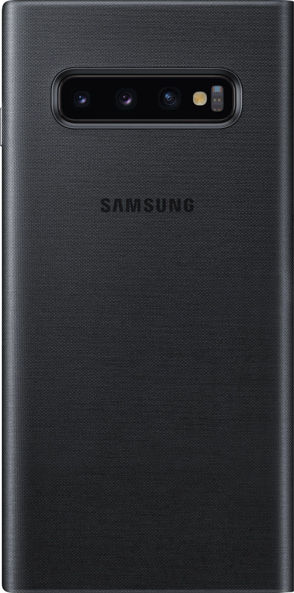 Акция на Чехол-книжка Samsung LED View Cover для Samsung Galaxy S10 (EF-NG973PBEGRU) Black от Територія твоєї техніки - 3