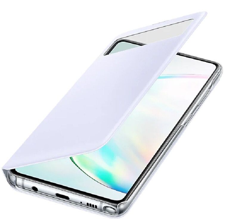 Акция на Чехол Samsung S View Wallet Cover Note 10 Lite (EF-EN770PWEGRU) White от Територія твоєї техніки - 3