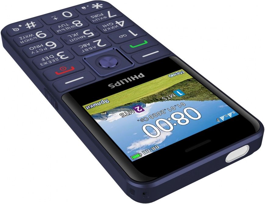 Акція на Мобільний телефон Philips Xenium E207 Blue від Територія твоєї техніки - 2