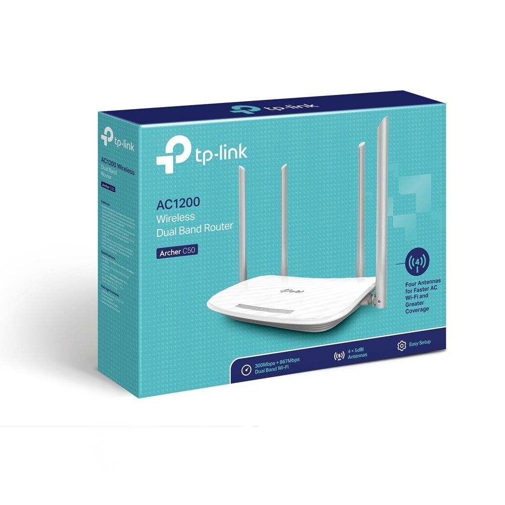 Акція на Маршрутизатор TP-LINK Archer C50 від Територія твоєї техніки - 3