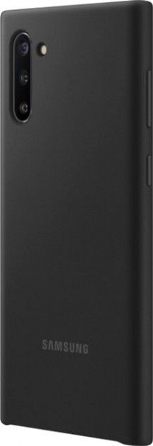 Акція на Накладка Samsung Silicone Cover для Samsung Galaxy Note 10 (EF-PN970TBEGRU) Black від Територія твоєї техніки - 3