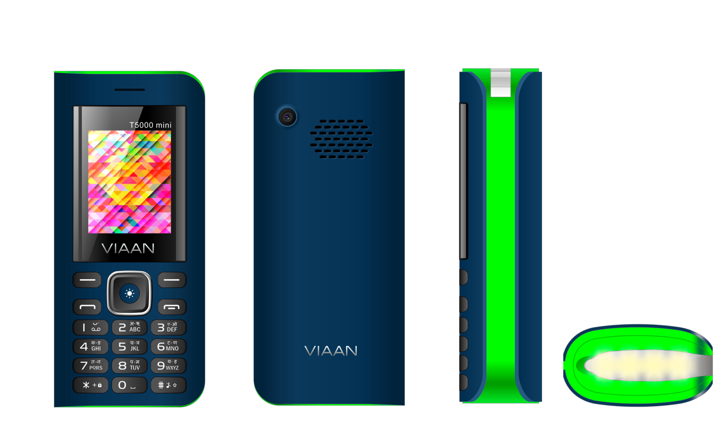 Акция на Мобільний телефон VIAAN V11 Blue от Територія твоєї техніки - 2