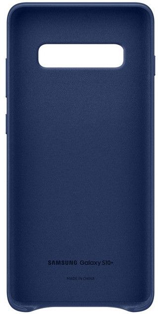 Акція на Панель Samsung Leather Cover для Samsung Galaxy S10 Plus (EF-VG975LNEGRU) Navy від Територія твоєї техніки - 4