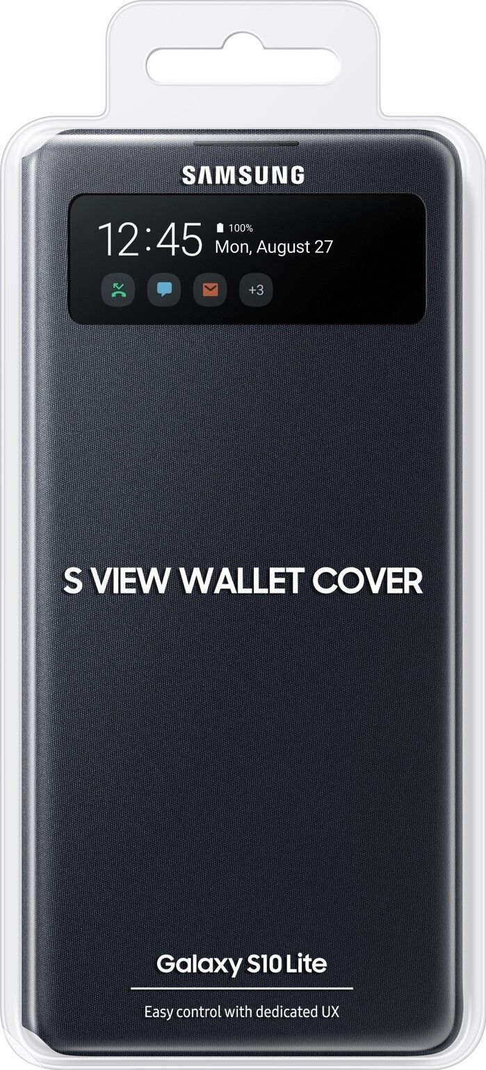 Акція на Чохол Samsung S View Wallet Cover S 10 Lite (EF-EG770PBEGRU) Black від Територія твоєї техніки - 3