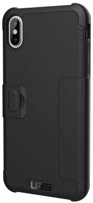 Акція на Чохол-книжка Urban Armor Gear Metropolis для Apple iPhone Xs Max (111106114040) Black від Територія твоєї техніки - 3