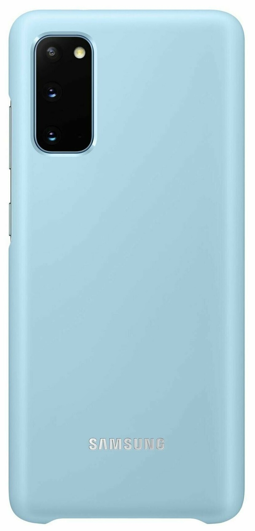 Акція на Панель Samsung LED Cover для Samsung Galaxy S20 (EF-KG980CLEGRU) Sky Blue від Територія твоєї техніки - 3