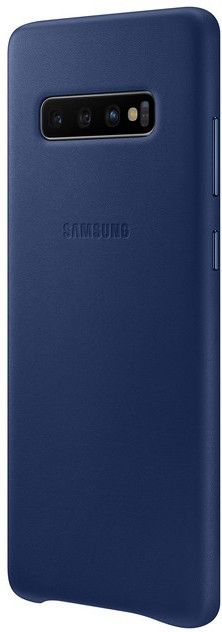 Акція на Панель Samsung Leather Cover для Samsung Galaxy S10 Plus (EF-VG975LNEGRU) Navy від Територія твоєї техніки - 3