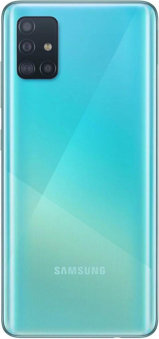 Акция на Смартфон Samsung Galaxy A51 A515 4/64Gb (SM-A515FZBUSEK) Blue от Територія твоєї техніки - 2