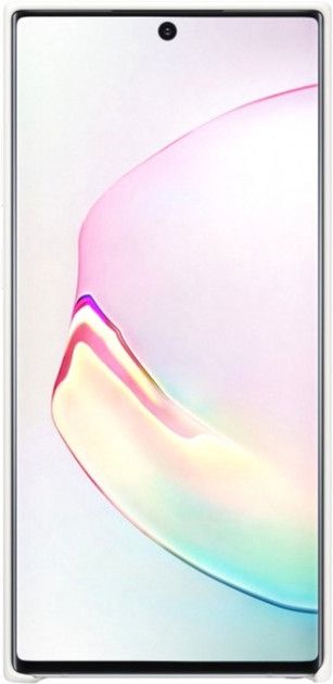 Акция на Накладка Samsung Silicone Cover для Samsung Galaxy Note 10 Plus (EF-PN975TWEGRU) White от Територія твоєї техніки - 2