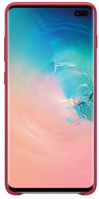 Акція на Панель Samsung Leather Cover для Samsung Galaxy S10 Plus (EF-VG975LREGRU) Red від Територія твоєї техніки - 2