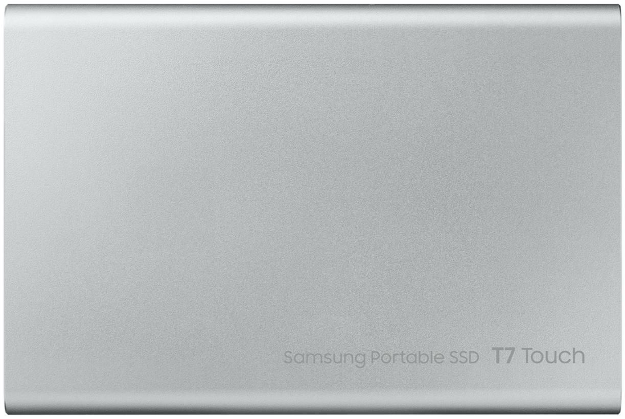 Акція на Жорсткий диск Samsung Portable SSD T7 TOUCH 1TB USB 3.2 Type-C (MU-PC1T0S/WW) External Silver від Територія твоєї техніки - 3