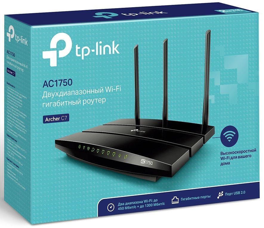 Акція на Маршрутизатор TP-LINK Archer C7 від Територія твоєї техніки - 3