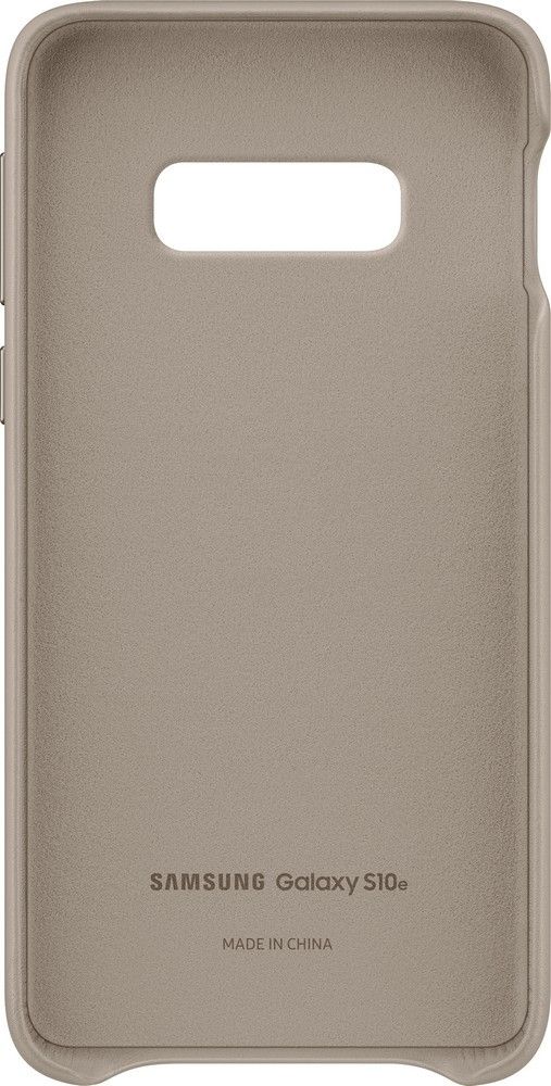 Акція на Панель Samsung Leather Cover для Samsung Galaxy S10e (EF-VG970LJEGRU) Gray від Територія твоєї техніки - 4