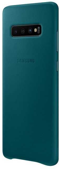 Акція на Панель Samsung Leather Cover для Samsung Galaxy S10 Plus (EF-VG975LGEGRU) Green від Територія твоєї техніки - 3