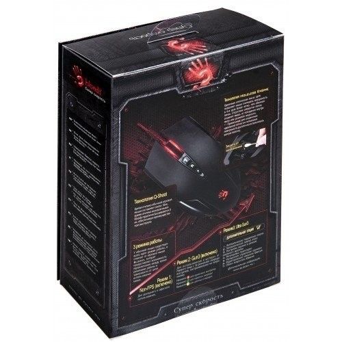 Акція на Миша Bloody V5M USB (4711421902847) Black від Територія твоєї техніки - 2