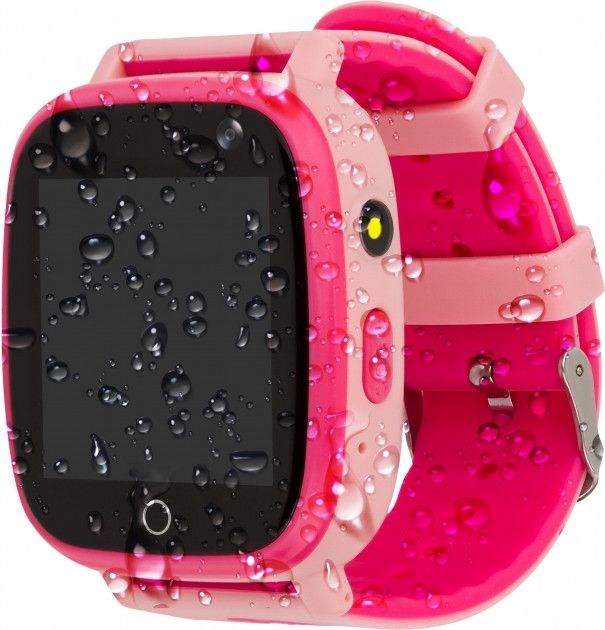Акція на Смарт-годинник AmiGo GO001 iP67 Pink від Територія твоєї техніки - 6