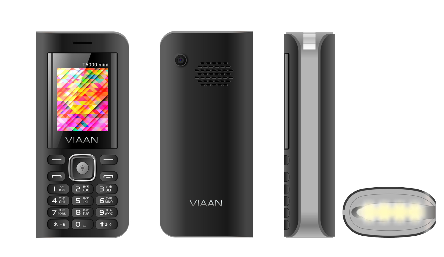 Акция на Мобильный телефон VIAAN V11 Black от Територія твоєї техніки - 2