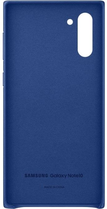 Акція на Чохол Samsung Leather Cover для Samsung Galaxy Note 10 (EF-VN970LLEGRU) Blue від Територія твоєї техніки - 3