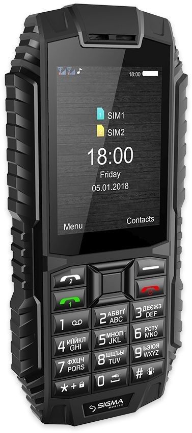 Акция на Мобільний телефон Sigma mobile X-treme DT68 Black от Територія твоєї техніки - 3