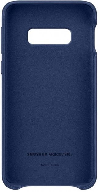 Акція на Панель Samsung Leather Cover для Samsung Galaxy S10e (EF-VG970LNEGRU) Navy від Територія твоєї техніки - 4