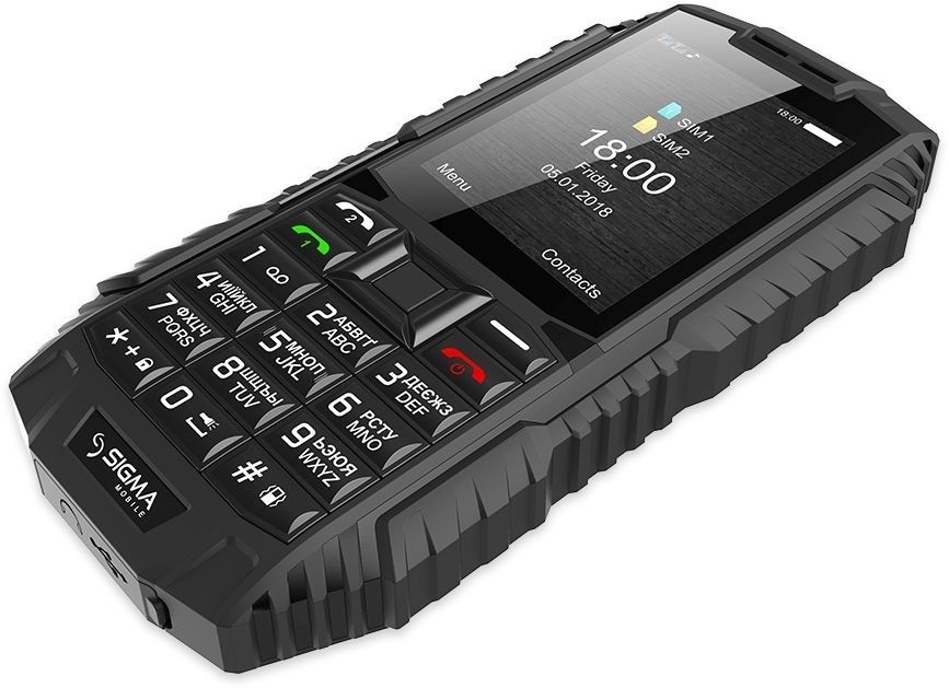 Акция на Мобільний телефон Sigma mobile X-treme DT68 Black от Територія твоєї техніки - 4