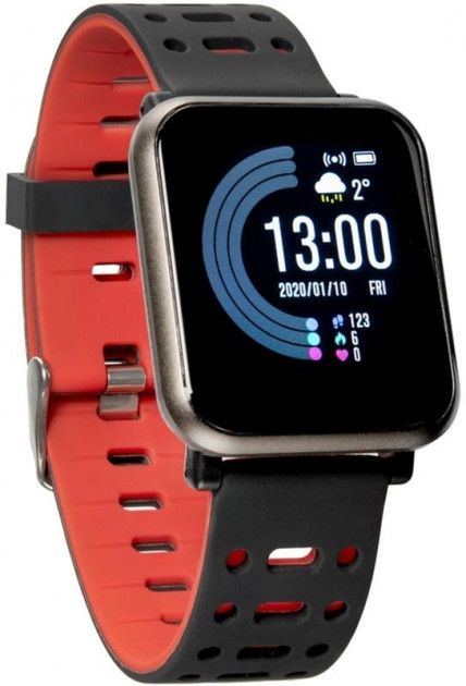 Акція на Смарт-годинник Gelius Pro GP-CP11 Plus (AMAZWATCH 2020) (IP68) (2099900776298) Black/Red від Територія твоєї техніки - 4
