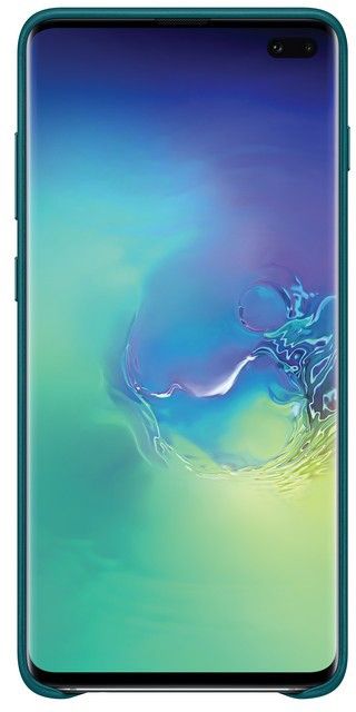 Акція на Панель Samsung Leather Cover для Samsung Galaxy S10 Plus (EF-VG975LGEGRU) Green від Територія твоєї техніки - 2