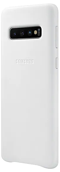 Акція на Панель Samsung Leather Cover для Samsung Galaxy S10 (EF-VG973LWEGRU) White від Територія твоєї техніки - 3