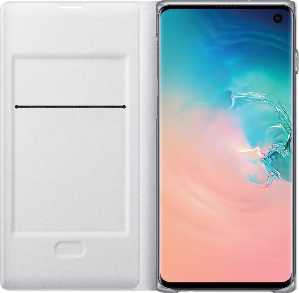 Чехол-книжка Samsung LED View Cover для Samsung Galaxy S10 (EF-NG973PWEGRU) White от Територія твоєї техніки на платформе USKIDKA - 3 Чехол-книжка Samsung LED View Cover для Samsung Galaxy S10 (EF-NG973PWEGRU) White от Територія твоєї техніки - 3