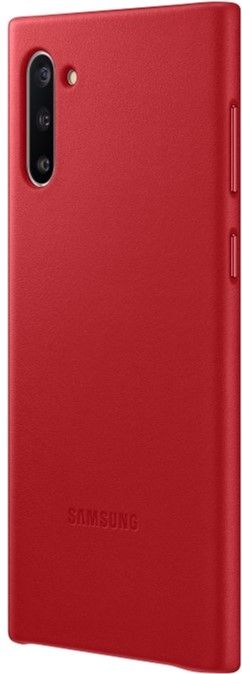 Акція на Чехол Samsung Leather Cover для Samsung Galaxy Note 10 (EF-VN970LREGRU) Red від Територія твоєї техніки - 4