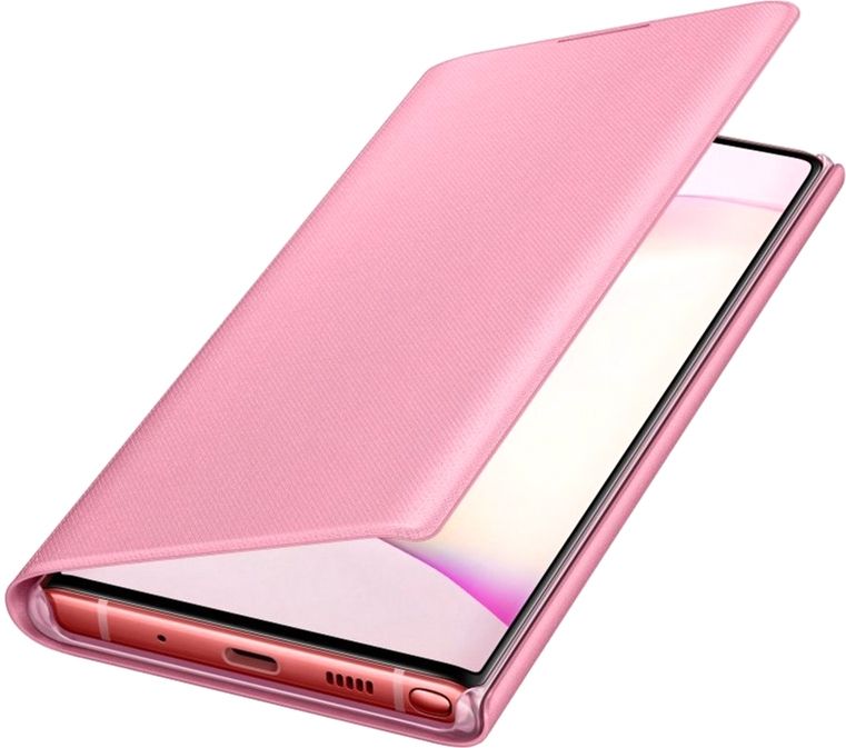 Акція на Чохол Samsung LED View Cover для Samsung Galaxy Note 10 (EF-NN970PPEGRU) Pink від Територія твоєї техніки - 4