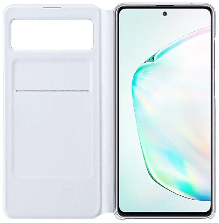 Акция на Чехол Samsung S View Wallet Cover Note 10 Lite (EF-EN770PWEGRU) White от Територія твоєї техніки - 4