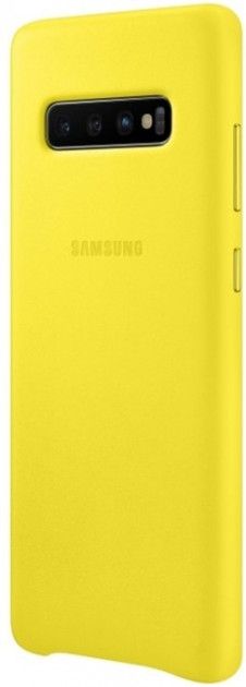 Панель Samsung Leather Cover для Samsung Galaxy S10 Plus (EF-VG975LYEGRU) Yellow от Територія твоєї техніки на платформе USKIDKA - 3 Панель Samsung Leather Cover для Samsung Galaxy S10 Plus (EF-VG975LYEGRU) Yellow от Територія твоєї техніки - 3