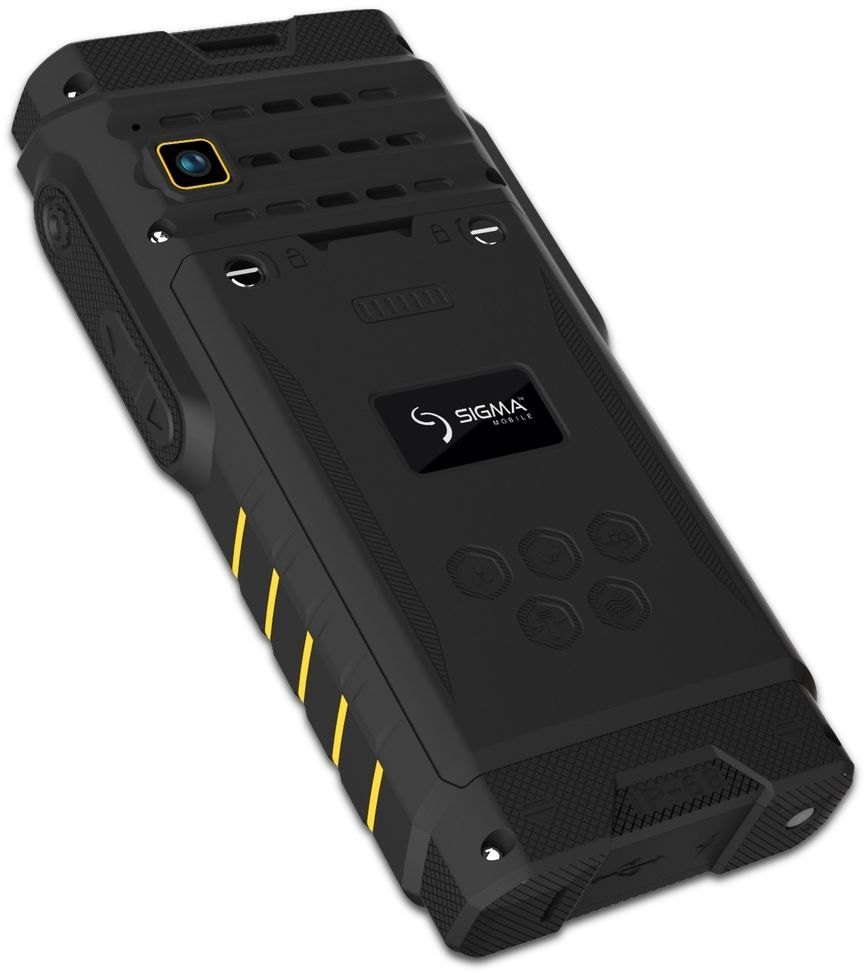 Акція на Мобільний телефон Sigma mobile X-treme DZ68 Black-Yellow від Територія твоєї техніки - 3