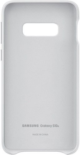 Акция на Панель Samsung Leather Cover для Samsung Galaxy S10e (EF-VG970LWEGRU) White от Територія твоєї техніки - 4