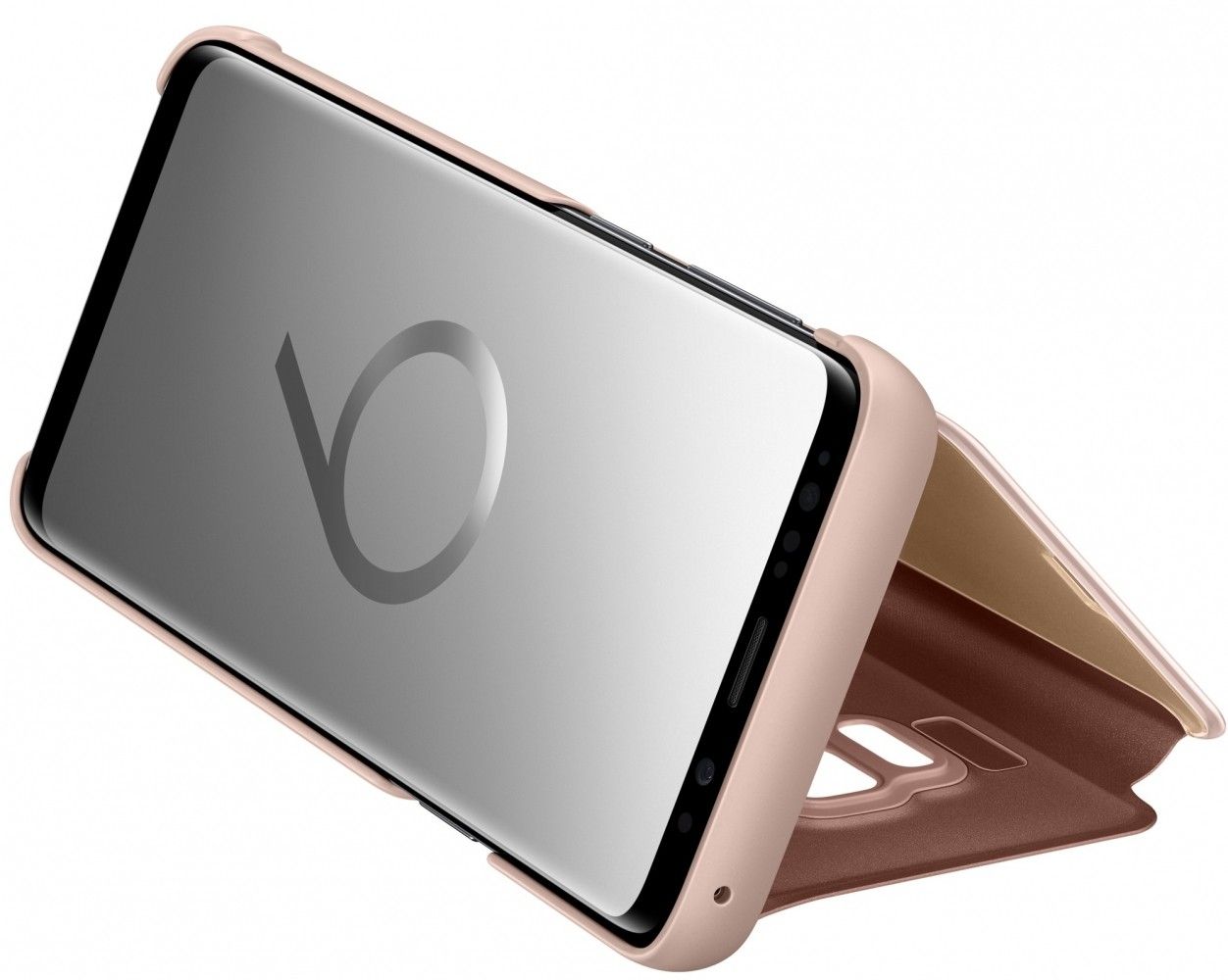 Чехол-Книжка Samsung Clear View Standing Cover S9 Gold (EF-ZG960CFEGRU) от Територія твоєї техніки на платформе USKIDKA - 5 Чехол-Книжка Samsung Clear View Standing Cover S9 Gold (EF-ZG960CFEGRU) от Територія твоєї техніки - 5